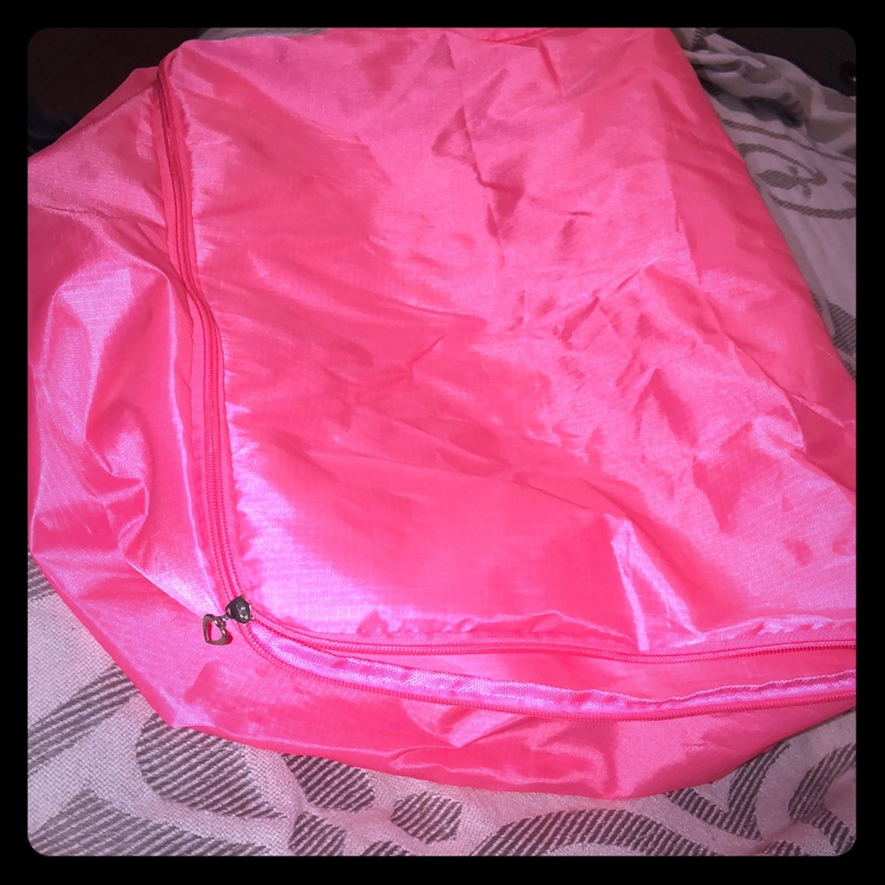 Pink storage bag